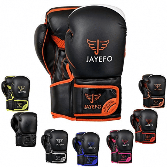 Jayefo Glorious Boxing Gloves Muay Thai Kick Boxing